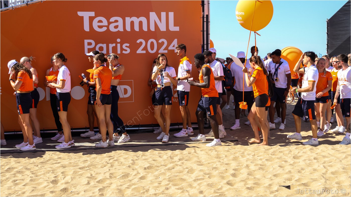 Hulde Olympische spelers 2024. Foto-17.