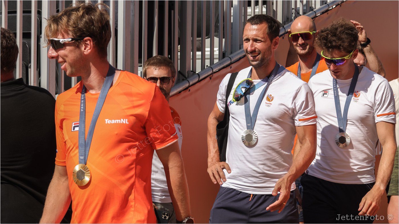 Hulde Olympische spelers 2024. Foto-19.