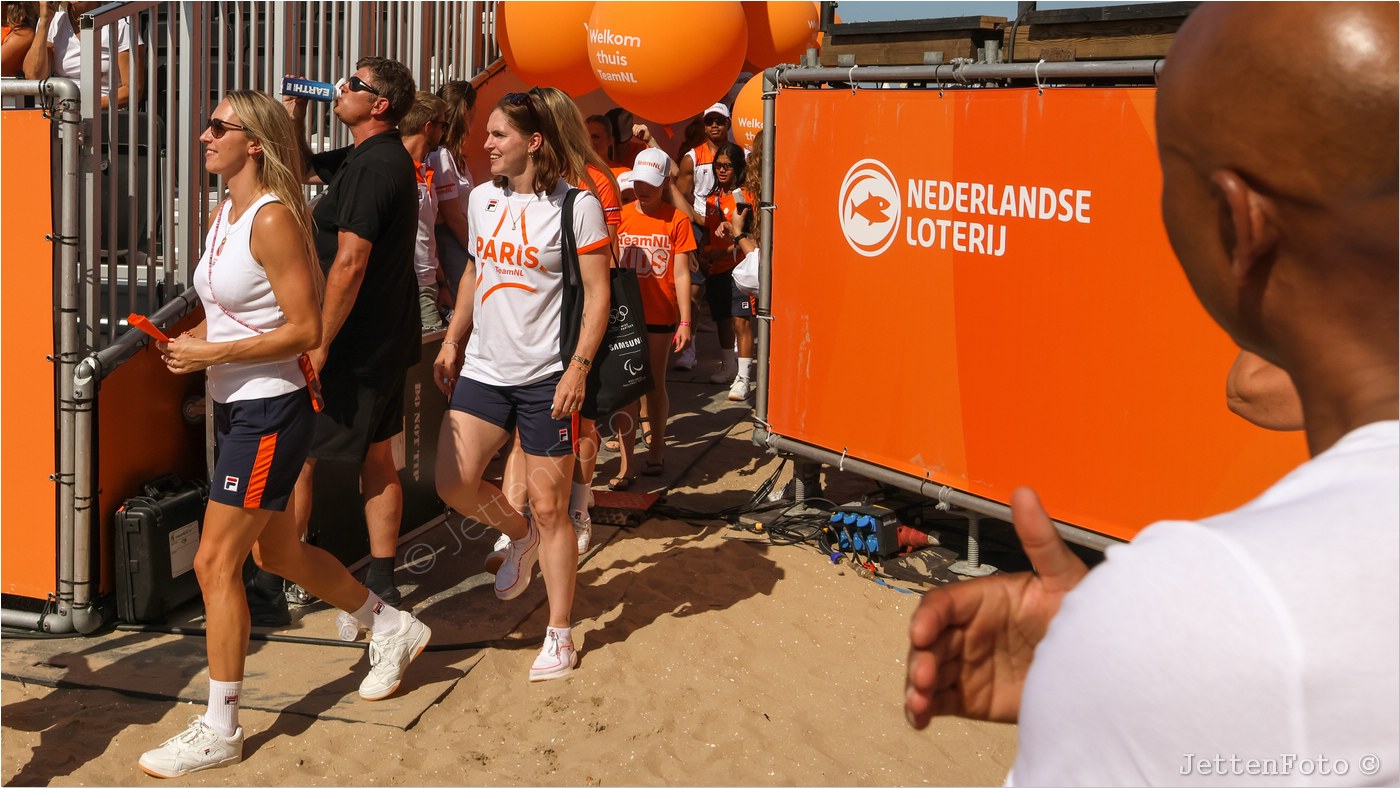 Hulde Olympische spelers 2024. Foto-23.