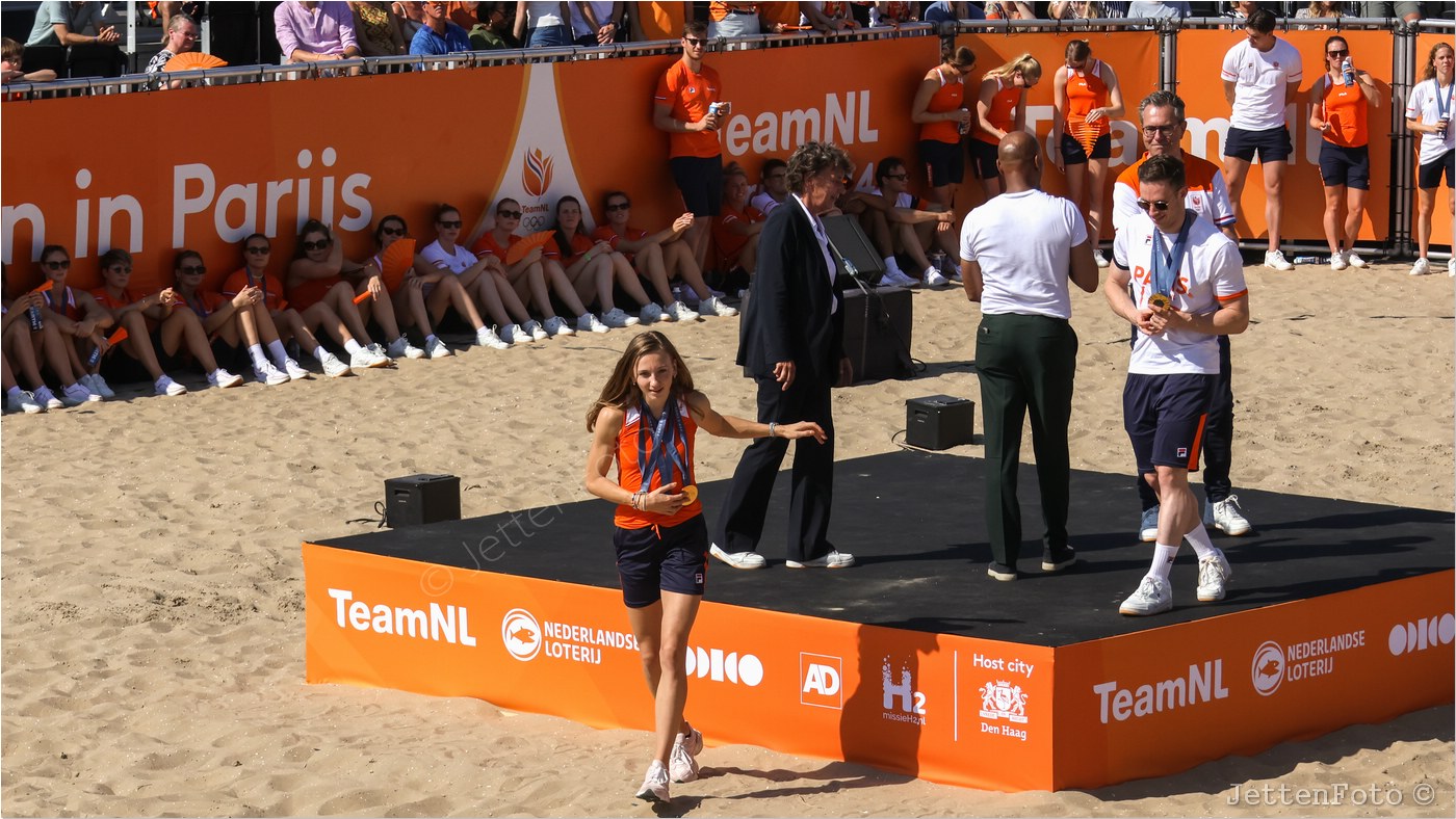 Hulde Olympische spelers 2024. Foto-35.