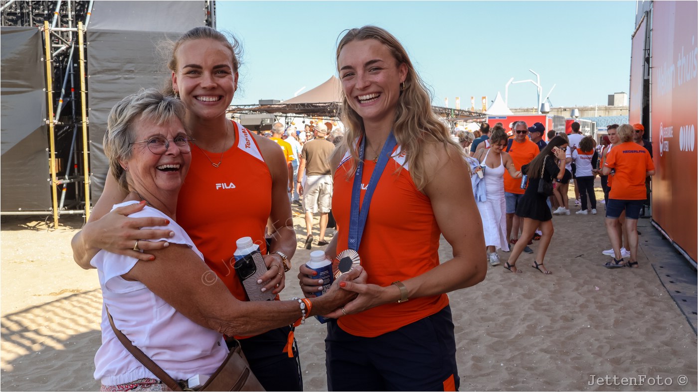 Hulde Olympische spelers 2024. Foto-40.